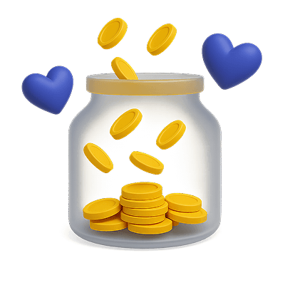 Donation jar